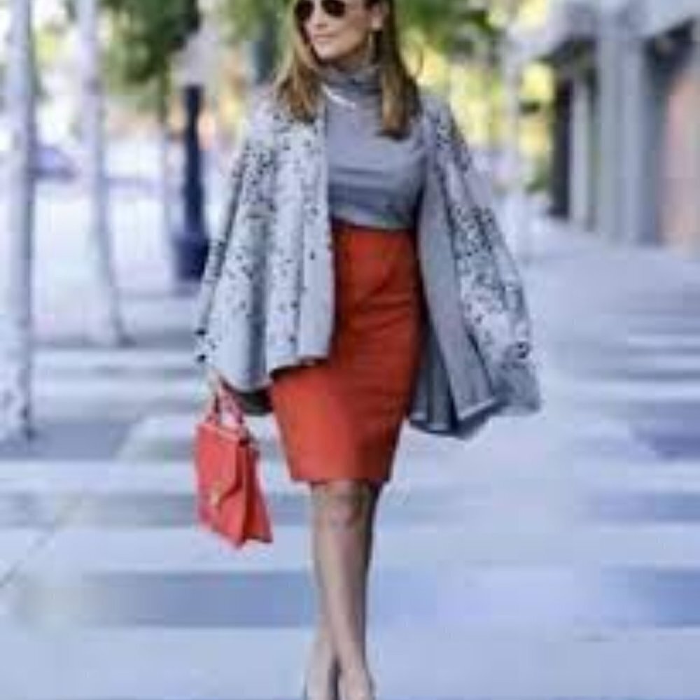 CAbi #3115 Gigi Gray Tan Leopard Cape Wrap Shawl Animal Print Style Winter Shrug